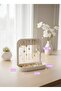 Minimalist White Jewelry Stand and Earring Organizer – Aesthetic Desktop Organizer - 2