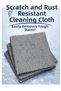 10 Pieces 20×20 cm Inox Wire Cleaning Cloth – Non-Scratch Dish & Tough Dirt Cloth - 3