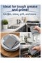 10 Pieces 20×20 cm Inox Wire Cleaning Cloth – Non-Scratch Dish & Tough Dirt Cloth - 5
