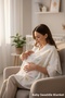 %100 Cotton Muslin Nursing Apron - 3