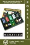 Luxery Texas Holdem Casino Blackjack 100 Poker Chip 2 Playing Cards Premium Box Poker Game Set