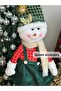 Luxury Giant Large Plush Long Christmas Decoration Ebiseli Snow Girl Figurine Legs Extending Snowman - 5