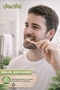 فرشاة أسنان من الخيزران - ذات طرف ناعم، خالية من مادة BPA، صديقة للبيئة - 2