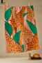Safari - Colorful Printed Set of 3 40X60 Kitchen Towels, Dish Cloth - 2