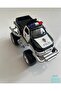 Metal Pull and Drop Sound Monster Police Car 13X7X9 cm - 2