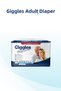 Adult Diapers with Waist Band Large Size (Extralarge) Waist Measurement 120-160cm - 1 Pack 30 Pieces - 2