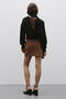 Knitwear Scarf Knitted Cardigan Black - 4