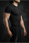 Basic Compression T-Shirt (Black) - 2