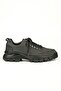 Tristan Genuine Leather Handmade Dark Gray Casual Shoes - 2