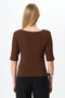 8279A Short Sleeve Badi Brown - 5