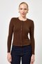 8270A Front Buttoned Long Sleeve Badi Brown - 2