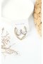 Steel Invoiced Earrings, Guaranteed to Not Fade Color