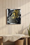 Silver Framed Modern Elegance Themed Decorative Mdf Wall Clock - 4