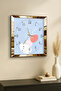 Gold Framed Spirit of Time Themed Decorative Mdf Wall Clock - 3