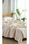 Waffle Pike Bedspread Double Size - 100% Cotton Lightweight 4 Seasons Airy High Quality Quilts