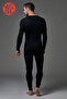 1452 Crew Neck Long Sleeve Thermal Underwear Single Top - 2