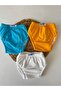 3 PIECES 50% COTTON 50% MEMBRANE, INDOOR TOWEL, WATERPROOF (2 - 3 - 4 YEARS OLD TRAINING COTTON) - 3
