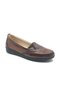 Berfilla Dr.Tavsiyeli 100% Leather Mother's Women's Ballerina Shoes TABA