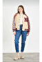 Bomber Jacket with Printed Embroidered Sleeves - 4