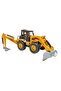 Toy Large Bulldozer Metal Bucket Double-Sided Construction Vehicle 32 Cm. Excavator Bulldozer - 3