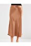 15806 Satin Skirt - M. Brown - 2