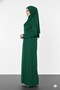 Easy-To-Wear One-Piece Prayer Dress with Headscarf - 2