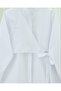 Side Tie Buttoned Tunic -White - 3
