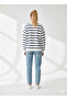 Women's Cool Oversized Mold Crew Neck Thick Basic Three Thread Inner Sweatshirt with Fleece-Lined Grids - 3
