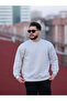 Basic Bisiklet Yaka Relaxed Regular Sweatshirt - 3