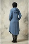 Hooded Button Cap 0201-17 Ice Blue - 5