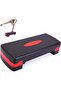 Adjustable Workout Aerobic Stepper ，Plastic Aerobic Stepper Bench For Home Gym Office