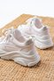 Orthopedic Sole Ultra Comfortable Slip-on Unisex White Knitwear Sports Shoes - 4