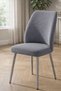 Oval Chair Cover Large Oval Stretch Fabric Washable Stretch Elastic Chair Cover Dark Grey Color
