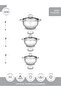 6 Pcs Kumsal Cookware Set (14/16/18) - 3
