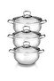 6 Pcs Kumsal Cookware Set (14/16/18) - 2