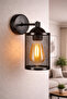 Cage Modern Design Living Room Kitchen Bedroom Room Metal Black Color Wall Sconce