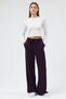 Plum Waist Elastic Wide Leg Women's Sweatpants 9214m