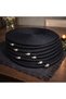 6 Black Placemats 35cm/ Placemat - 2