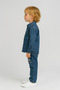 Boy's Mickey Mouse Embroidered - Denim Shirt - Trousers - Denim Suit - 4