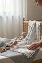 100% Cotton Multi-Purpose Double Layer Muslin Blanket (80X100) - 2