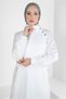 Quilted Detail Pants Suit 44186
