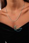 Steel Silver Color 45 cm Italian Chain Necklace – Elegant & Stylish Women's Design