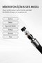 SongBird-HQ Siyah Çift Karaoke Mikrofonlu Bluetooth Hoparlör - 4