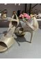 Champagne Sparkle 8.5 cm 13 Pont Closed Toe - Open Toe - Tango, Dance, and Ballroom Shoes - 6