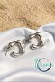 Steel Minimal Bubble Women's Earrings – Modern & Stylish Design - 4