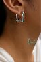 Steel Minimal Bubble Women's Earrings – Modern & Stylish Design
