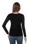 8532 Lace V-Neck Long Sleeve Women's Bodysuit - 8