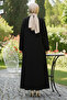 Long Knitwear Dress H25303 Black - 4