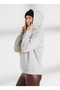 Women's Hooded three-thread hello kitty b Printed soft touch cotton-lined long sleeve sweatshirt - 2