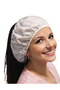 Disposable Hair Band, White, Elastic, Nonwoven, 50 Pieces, Thick Texture, Limited Edition - 3